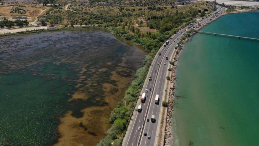 Η λίμνη «φάντασμα» της Εθνικής Οδού (βίντεο)