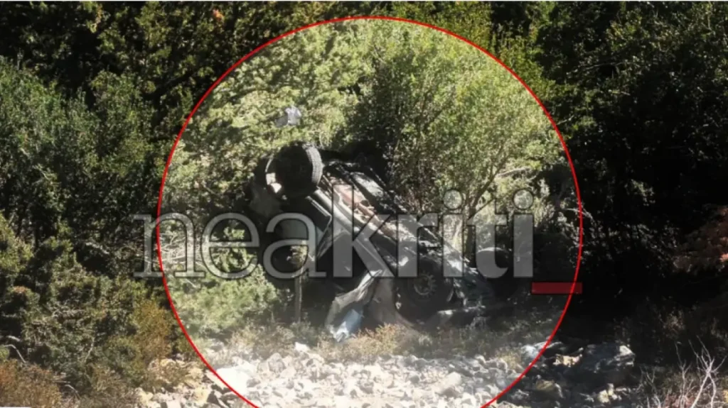 Τραγικό τέλος για 60χρονο στον Ομαλό – Εγκλωβίστηκε στο αυτοκίνητο του και έπεσε στο γκρεμό