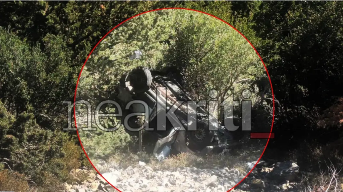 Τραγικό τέλος για 60χρονο στον Ομαλό – Εγκλωβίστηκε στο αυτοκίνητο του και έπεσε στο γκρεμό