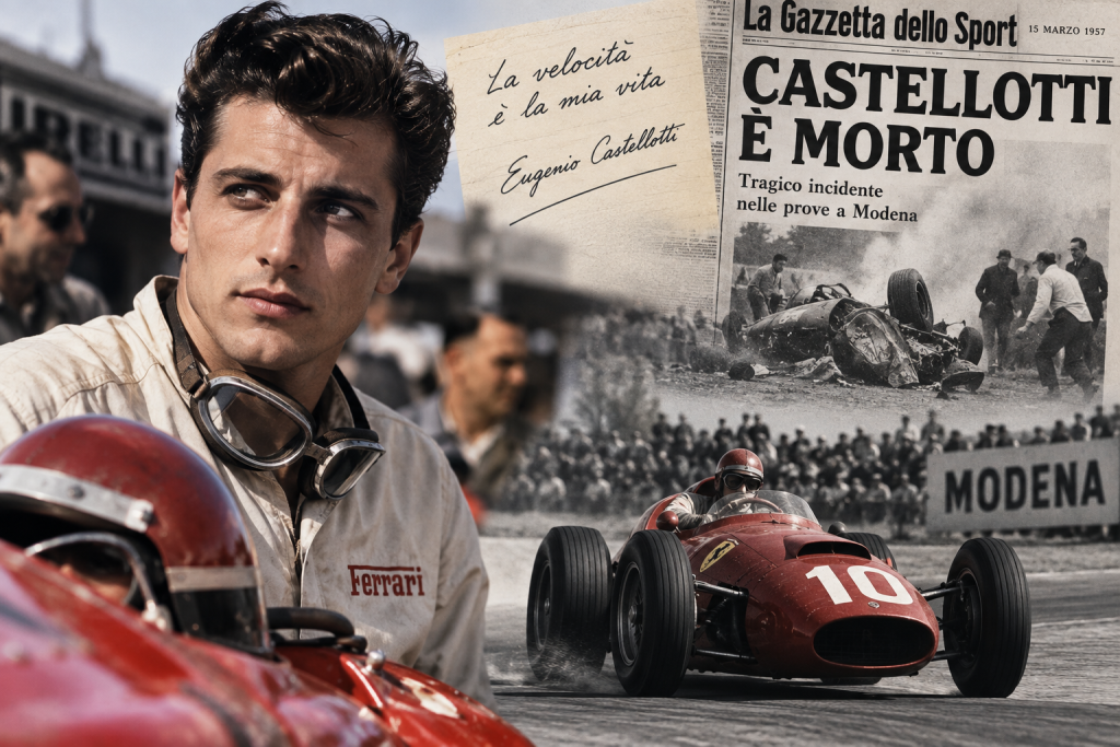 Εουτζένιο Καστελότι: Ο «ωραίος» της Formula 1 που σκοτώθηκε κυνηγώντας ένα ρεκόρ – Ήταν μόλις 26!