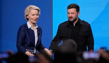 Ένταση στη συνάντηση Ο.φον ντερ Λάιεν – Β.Ζελένσκι: Τι ζητά η ΕΕ από το Κίεβο