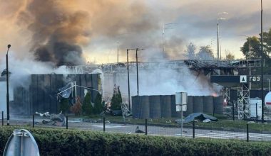 Τεράστια μαζική επίθεση με τα θηριώδη ρωσικά Geran-4 σε data centers του Κιέβου – Δείτε βίντεο
