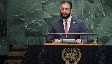 Αχμέντ αλ-Σάρα στον ΟΗΕ: «Τα Υψίπεδα του Γκολάν θα παραμείνουν συριακό έδαφος»