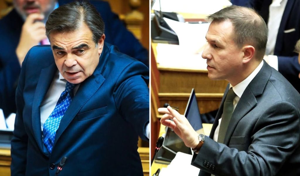 Βουλή: Σκληρή «κόντρα» Μ.Σχοινά – Π.Δουδωνή με φόντο τον αφθώδη πυρετό στην Λέσβο