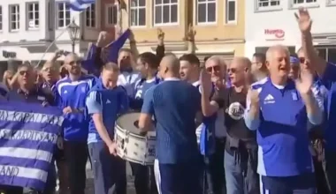 Πάνω από 6.000 Έλληνες στο Άουγκσμπουργκ για την Εθνική (βίντεο)