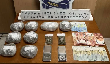 Αγία Βαρβάρα: Δύο συλλήψεις για διακίνηση ναρκωτικών – Τα έκρυβαν σε κούφωμα (βίντεο)