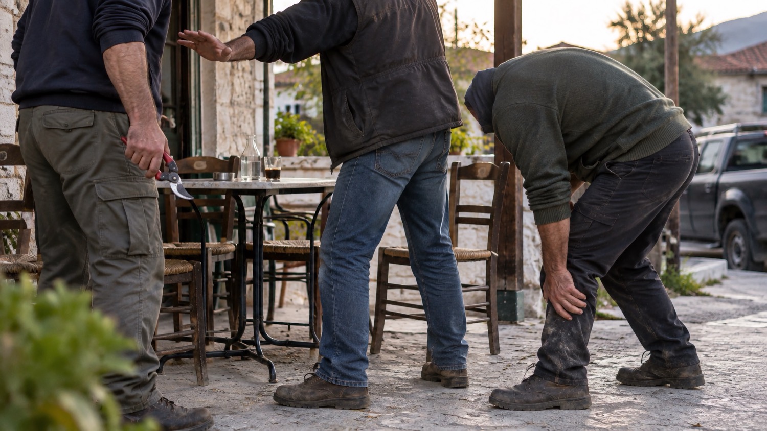 Λάρισα: Πατέρας και γιος επιτέθηκαν με ψαλίδι κλαδέματος σε 49χρονο για μία θέση στο καφενείο