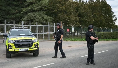 RAF Fairford: Πέντε Βρετανοί συνελήφθησαν ως ύποπτοι για τρομοκρατία