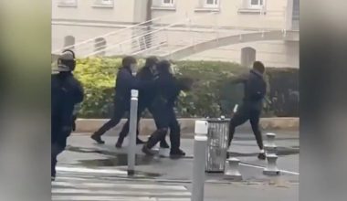 Γαλλία: Αστυνομικός πυροβόλησε μαθητή με εκτοξευτή χειροβομβίδων (βίντεο)