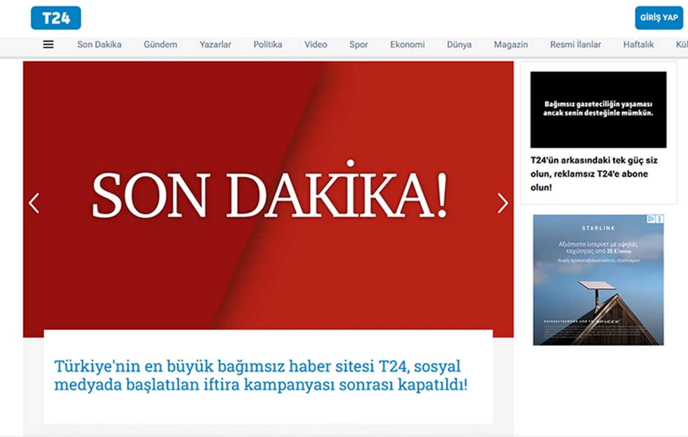 Μετωπική της Άγκυρας με την ΛΟΑΤΚΙ κοινότητα: Έκλεισε το T24 – Τέλος σε ιστοσελίδα και social media