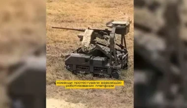 Oυκρανικά UGV σε δοκιμές από τον ιταλικό Στρατό σε άσκηση (βίντεο)