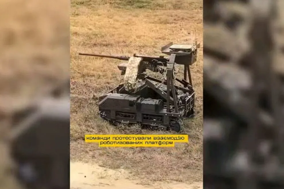 Oυκρανικά UGV σε δοκιμές από τον ιταλικό Στρατό σε άσκηση (βίντεο)