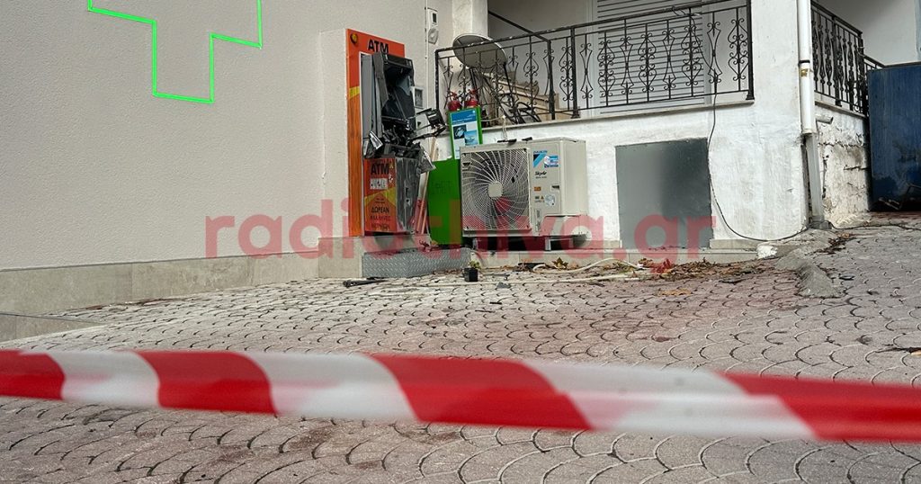 Ανατίναξαν ΑΤΜ στις Θεσπιές (βίντεο)