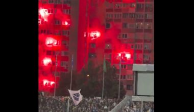 Στη Βοσνία απαγορεύουν τα καπνογόνα στο γήπεδο για αυτό τα άναψαν στις πολυκατοικίες (βίντεο)