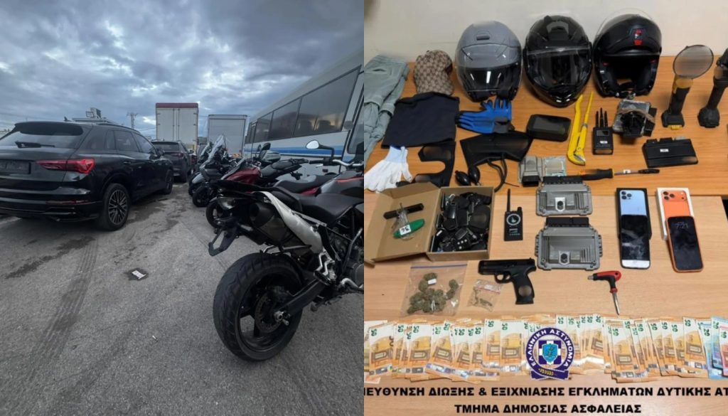 Αττική: 8 συλλήψεις για κλοπές αυτοκινήτων και μηχανών – 350.000 ευρώ το κέρδος της σπείρας