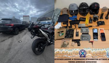 Αττική: 8 συλλήψεις για κλοπές αυτοκινήτων και μηχανών – 350.000 ευρώ το κέρδος της σπείρας