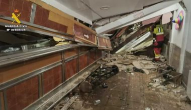 Ισπανία: Τουλάχιστον 11 τραυματίες από κατάρρευση οροφής σε μπαρ (βίντεο)