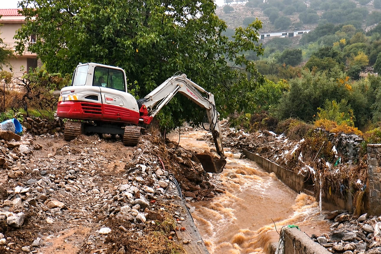 Κρήτη: Εκκενώσεις και χωρίς νερό 2.500 κάτοικοι – Πάνω από 80% οι ζημιές στις καλλιέργειες
