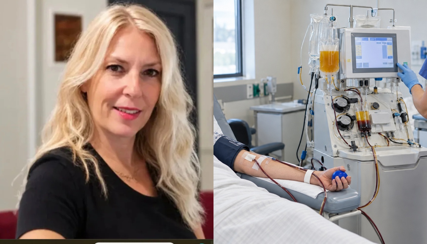 «Αυτά που ακούω με έχουν κάνει & φρίττω»: Ασθενής περιγράφει την εμπειρία της από 60 πλασμαφαιρέσεις
