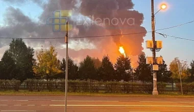 Οι Ουκρανοί κτύπησαν με drones την μεγαλύτερη αποθήκη πετρελαίου της Μόσχας (βίντεο)