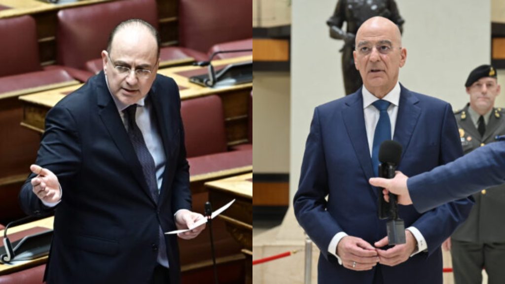 Επιμένει με τον Νίκο Δένδια ο Μακάριος Λαζαρίδης και στα 52α γενέθλια της ΝΔ