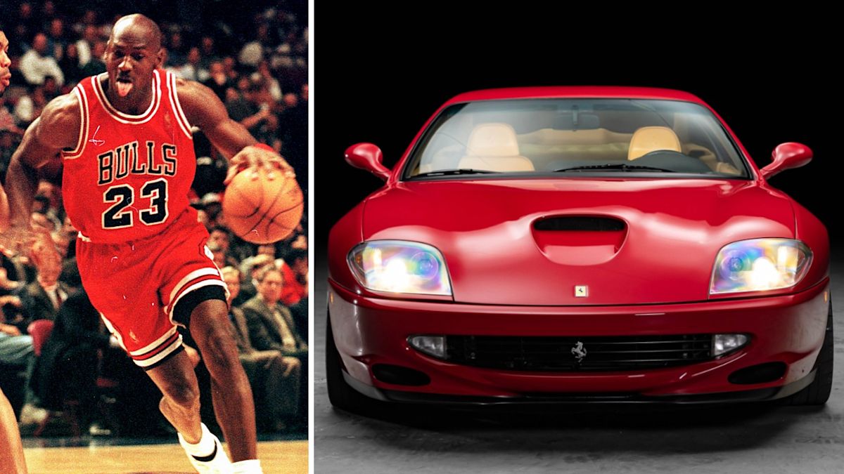 Η Ferrari 550 Maranello του Michael Jordan πουλήθηκε σε δημοπρασία για 2,7 εκατ. δολάρια (φώτο)