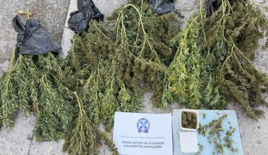 Χειροπέδες σε 63χρονο στην Πέλλα: Είχε «καβατζωμένη» κάνναβη που ξεπερνούσε τα 12 κιλά (φωτο)