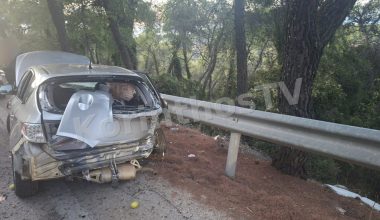 Σφοδρή σύγκρουση οχημάτων στην Ισθμών-Επιδαύρου: Αυτοκίνητο έγινε «παλιοσίδερα» – Δείτε φωτογραφίες