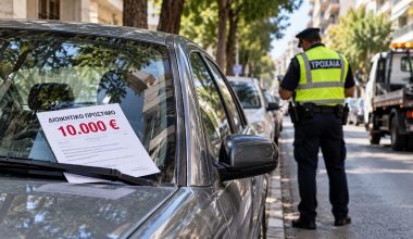 Πλήρωσε πρόστιμο 10.000 ευρώ για ένα σταθμευμένο ΙΧ