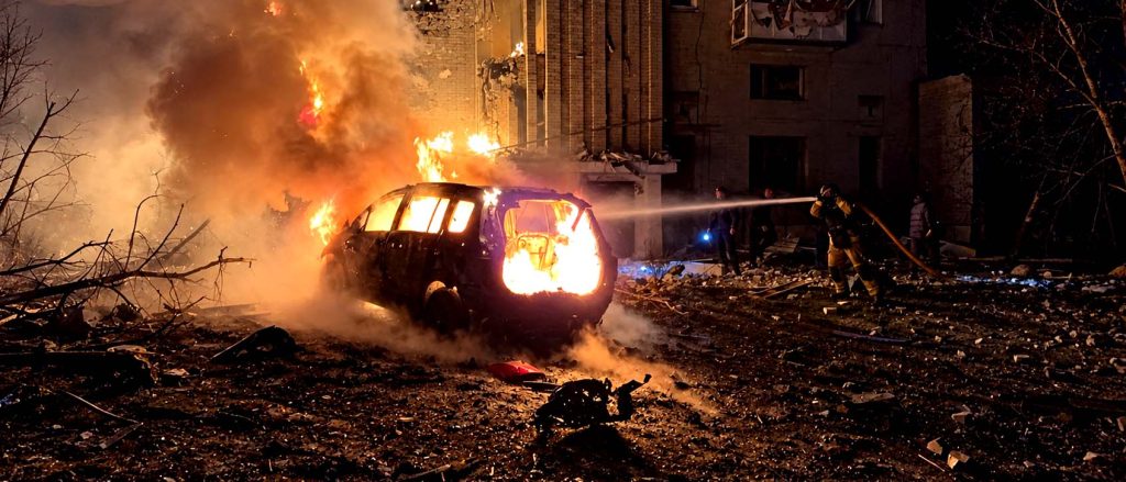 Βίντεο: Η στιγμή που ρωσικός πύραυλος κτυπά το Χάρκοβο