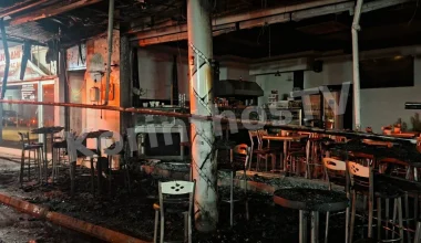 Φωτιά σε καφετέρια στη Νεμέα – Εξετάζεται το ενδεχόμενο εμπρησμού