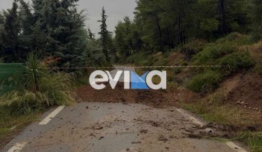 Βίντεο: Η κακοκαιρία προκάλεσε ζημιά σε δρόμο της Εύβοιας – Διακοπή κυκλοφορίας μέχρι… νεωτέρας