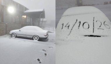 Παρνασσός: Έπεσαν τα πρώτα χιόνια στο χιονοδρομικό κέντρο (φώτο-βίντεο)