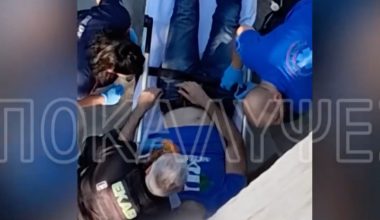 Περιστέρι: Βίντεο από την κατάρρευση του γιατρού και τα ερωτήματα για το μπουκαλάκι (βίντεο)