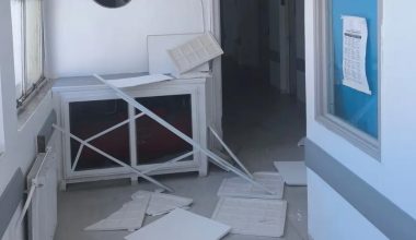 Λέρος: Νέα πτώση ψευδοροφής στο νοσοκομείο – Τραυματίστηκε ασθενής