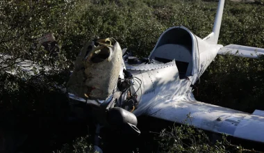 Πιερία: Τα σενάρια που εξετάζονται για τη συντριβή του μονοκινητήριου με τους δύο νεκρούς