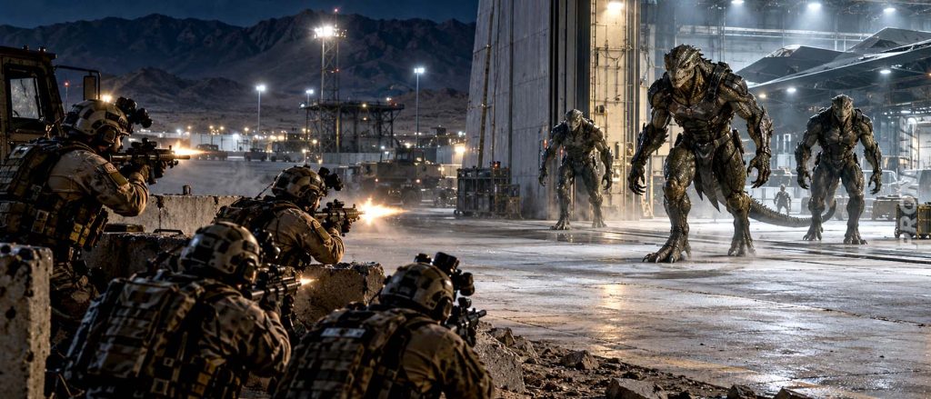 Μέλος της Delta Force μιλάει για μάχη με «ερπετοειδείς εξωγήινους»!