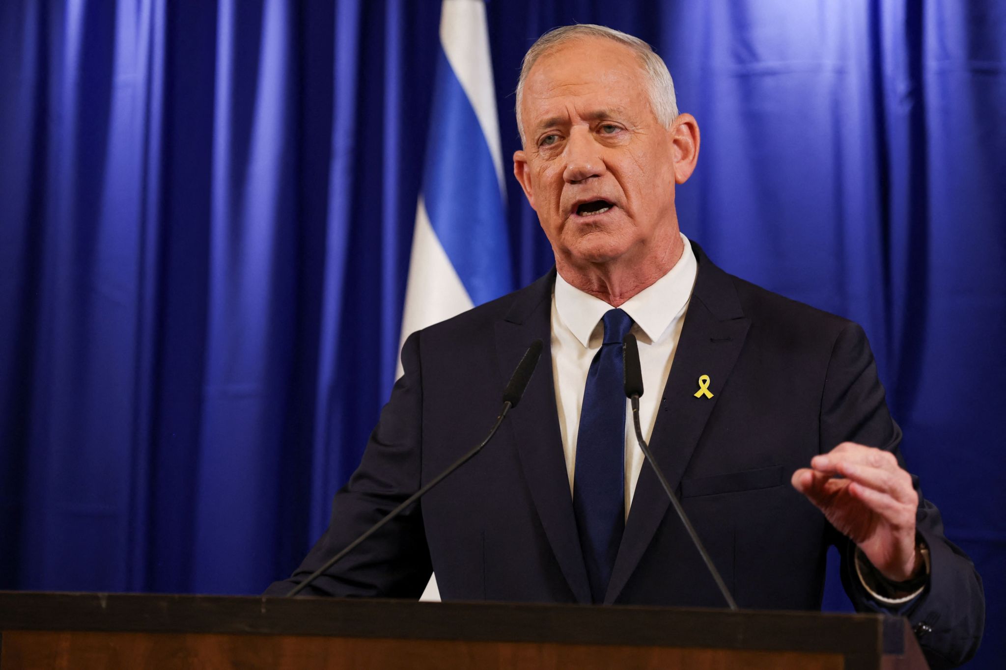 Ισραήλ: Αποσύρεται από τις εκλογές ο Μπένι Γκαντς οκτώ ημέρες πριν από την κάλπη