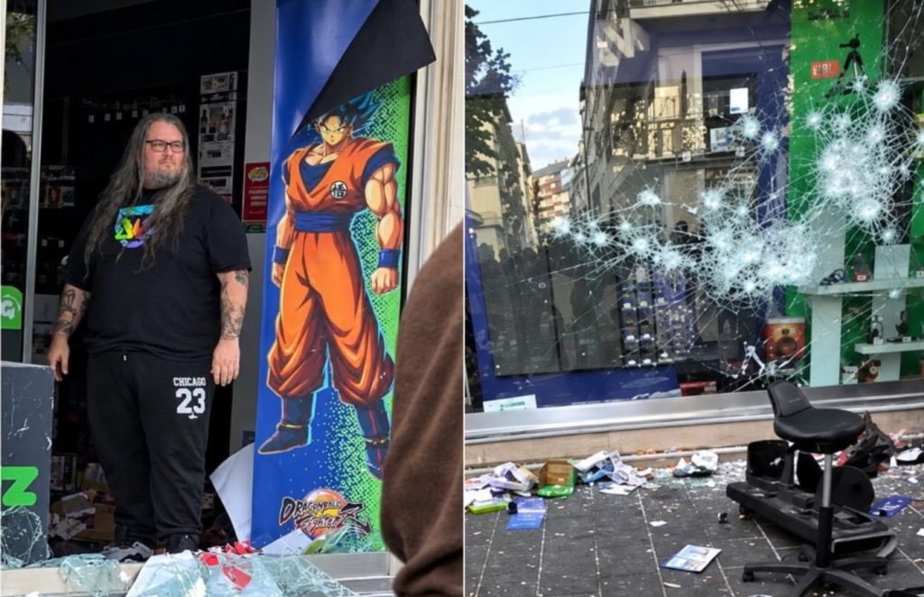 Γάλλος ιδιοκτήτης καταστήματος στη Νίκαια «έφαγε» ξύλο και κλωτσιές από ομάδα αλλοδαπών (βίντεο)