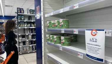 Ιταλία: Ελλείψεις σε τρόφιμα και καύσιμα λόγω της απεργίας των οδηγών φορτηγών (βίντεο)