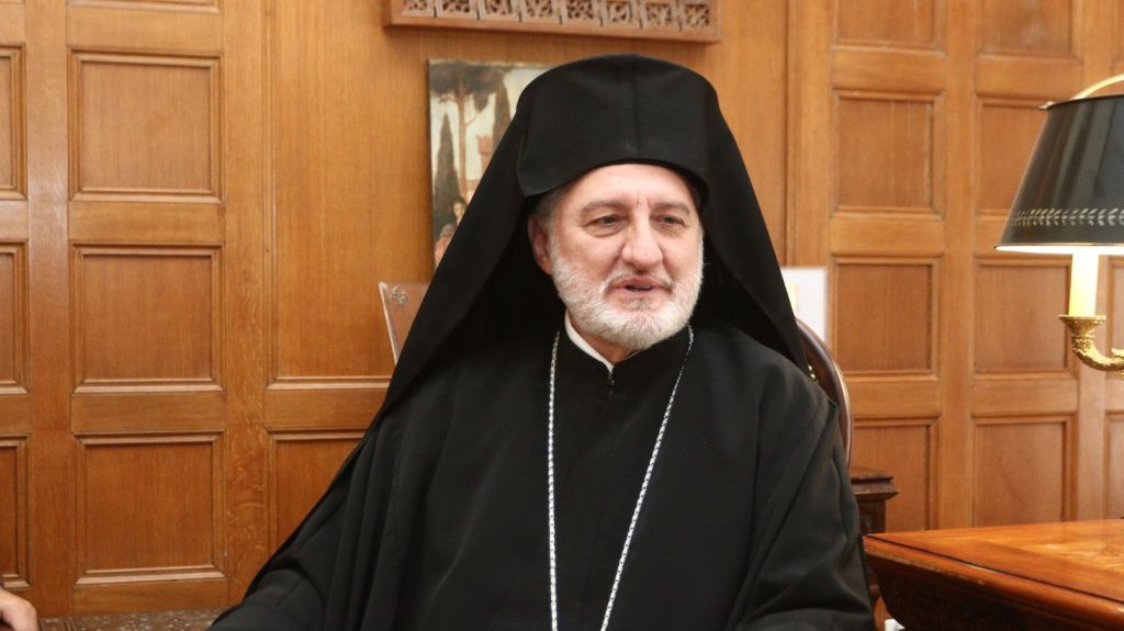 Ελπιδοφόρος: «Επαίσχυντη τρομοκρατική ενέργεια η επίθεση σε ελληνορθόδοξη εκκλησία στην Ιορδανία»