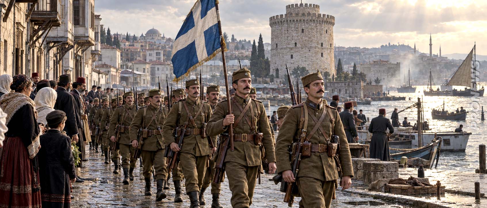 Θεσσαλονίκη 1912: Το θρίλερ της παράδοσης και η κούρσα για να προλάβουν τους Βούλγαρους