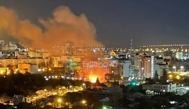 Ουκρανία: Έστειλε μεγάλο αριθμό drone για να χτυπήσει εμπορικό κέντρο στο Μπέλγκοροντ