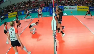 Σοκαριστικός τραυματισμός βολεϊμπολίστριας στην Βραζιλία: Σφάδαζε από τον πόνο (βίντεο)