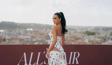 Κιμ Καρντάσιαν: Eντυπωσίασε στη Ρώμη με τολμηρό πουά φόρεμα με βαθύ ντεκολτέ – Δείτε εικόνες