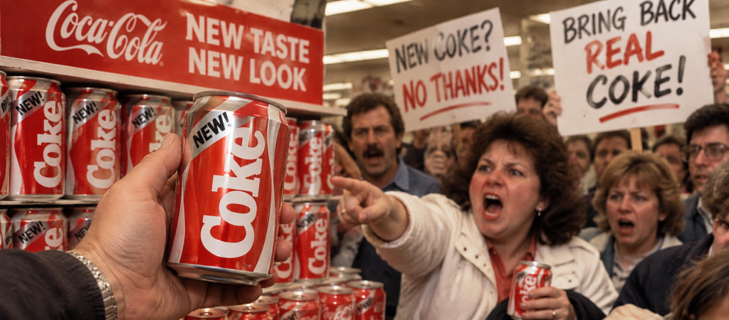 Η μέρα που η Coca-Cola άλλαξε συνταγή και εξόργισε την Αμερική