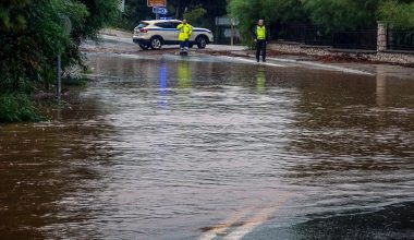 Κακοκαιρία στη Μαγνησία: Μήνυμα 112 στον Πλατανιά – «Ανεβείτε σε ψηλότερους ορόφους»