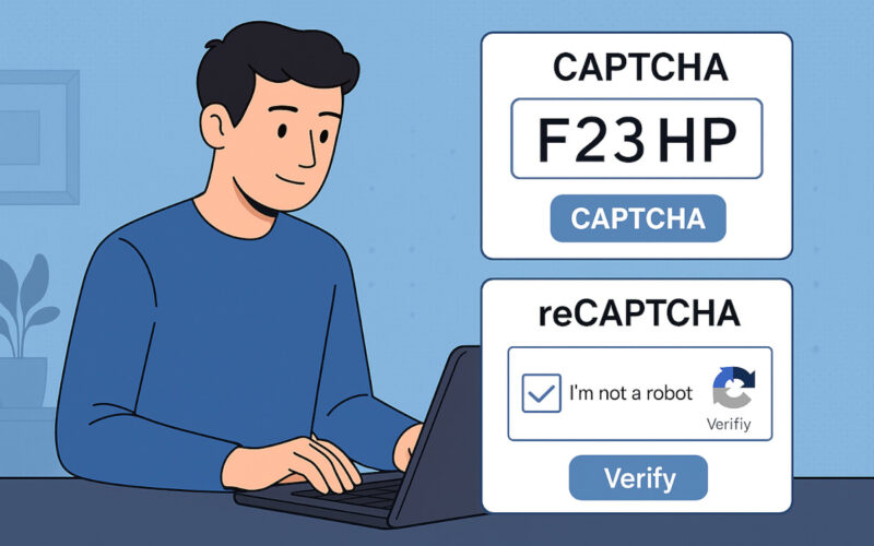 CAPTCHA: Γιατί οι ιστοσελίδες επιμένουν να μας ρωτούν αν είμαστε άνθρωποι