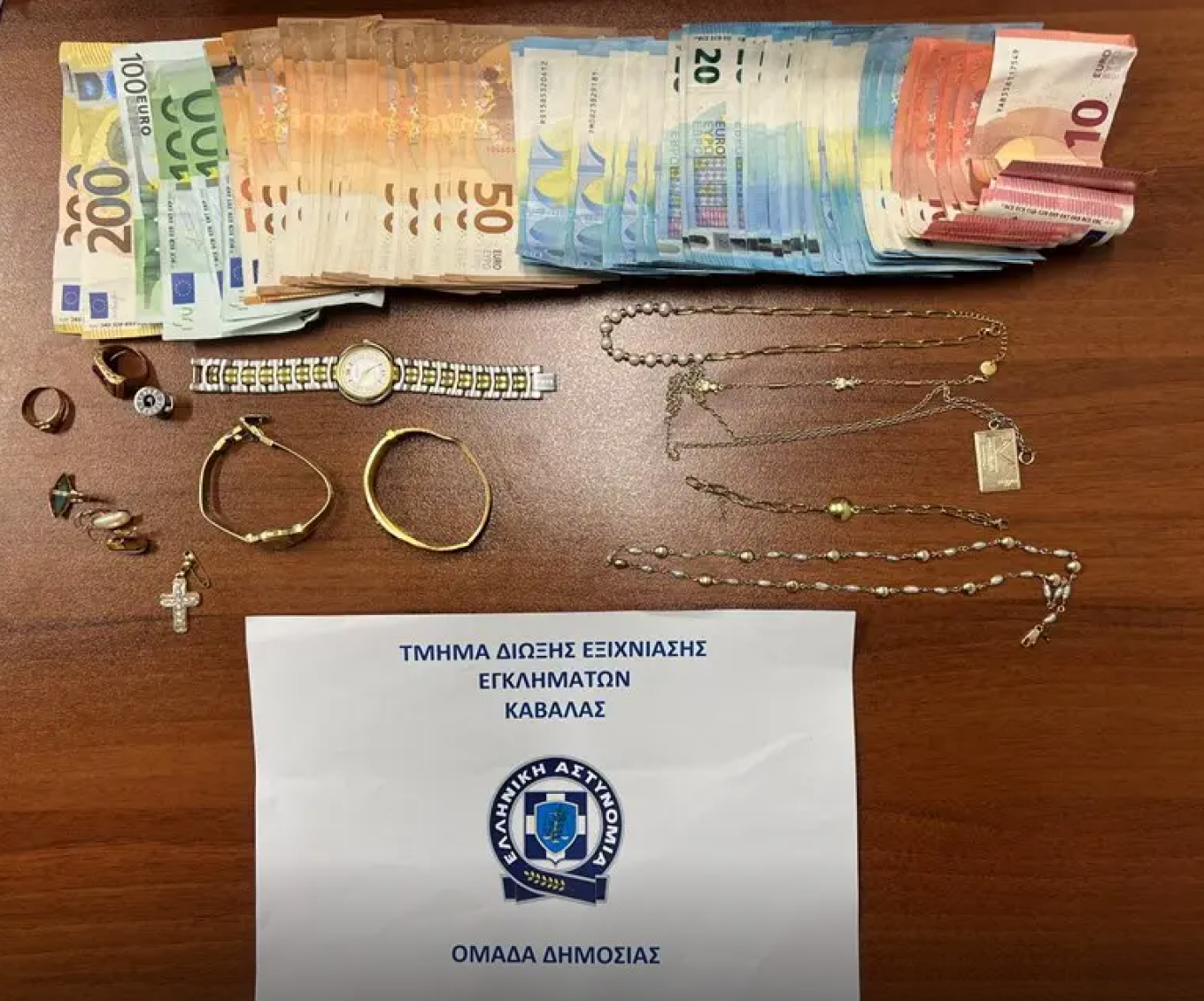 Μπαράζ συλλήψεων σε Καβάλα και Θεσσαλονίκη: Σπείρα εξαπατούσε πολίτες – Έπαιρναν μετρητά & χρυσαφικά